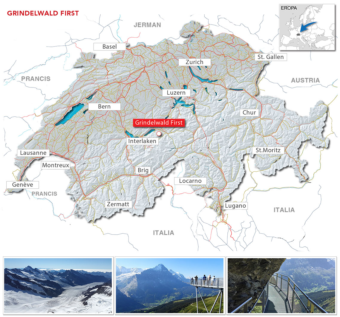 Map Grindelwald First